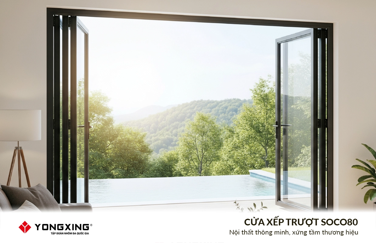 2508 cửa xếp trượt SOCO80