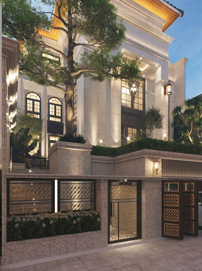 Cửa nhôm Yongxing hệ 55 cải tiến màu nòng súng được tin dùng ở nhiều công trình cao cấp