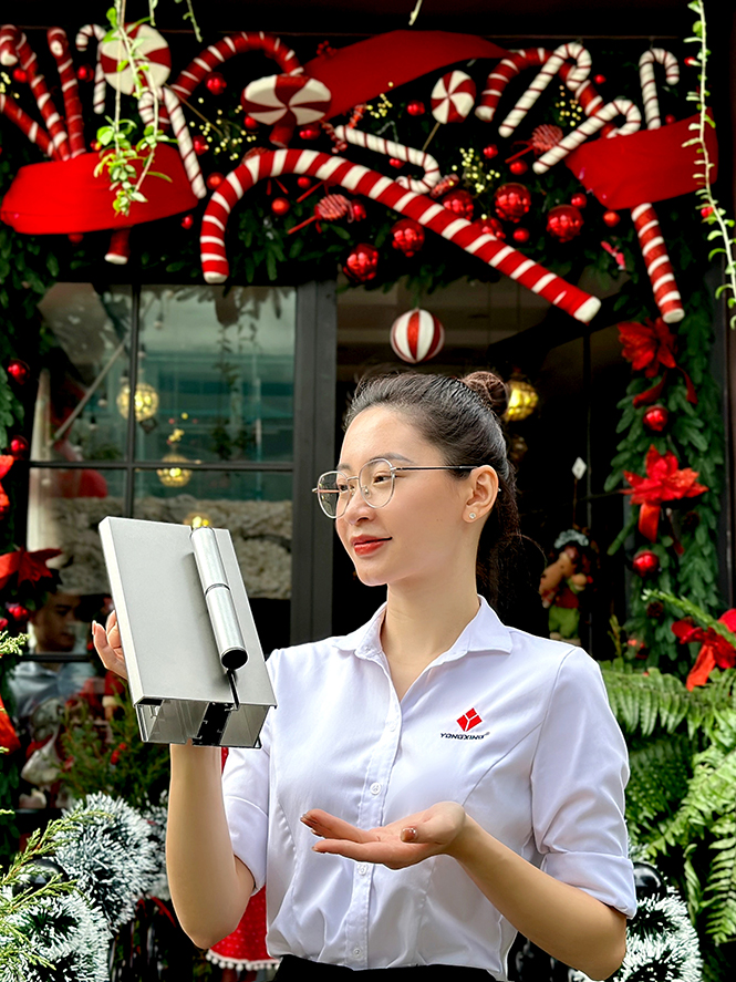Nhôm Yongxing hệ 55 cải tiến màu nòng súng thân thiện với môi trường