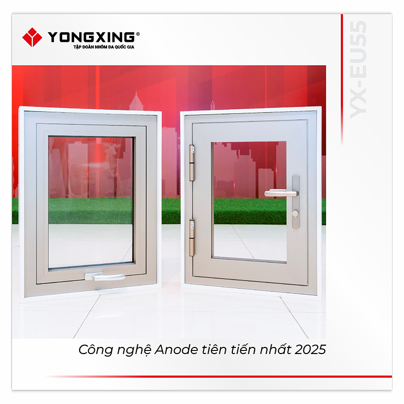 YX-EU55, giải pháp nhôm hệ 55 cao cấp  3