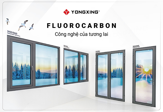 Nhôm Yongxing phủ fluorocarbon