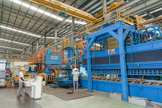 NHÔM YONGXING VÀ HỆ THỐNG 19 DÂY CHUYỀN ĐÙN ÉP 1