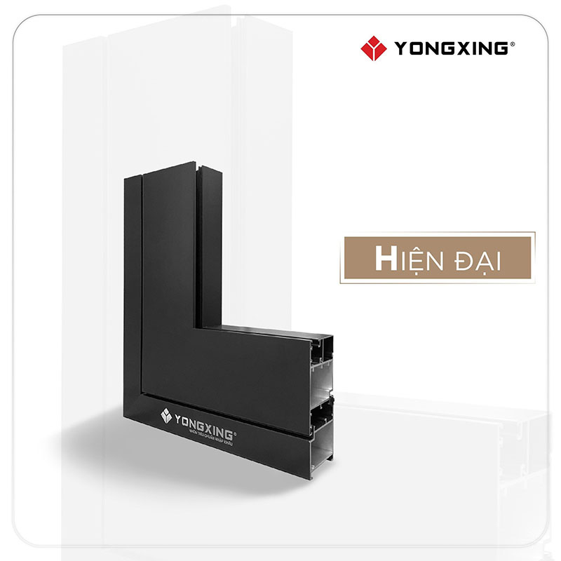 Ưu điểm hệ nhôm YX-C55, cửa đi và cửa sổ mở quay 4