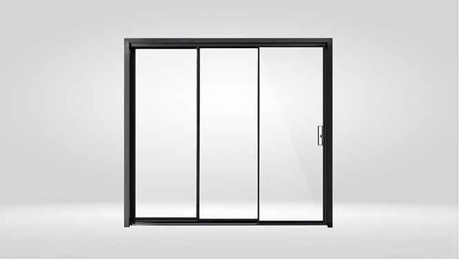 Cửa nhôm Yongxing hệ mở trượt slim45 hai ray dưới