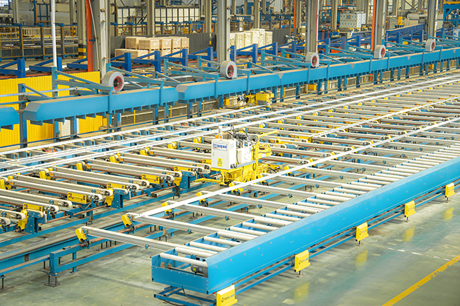 Quy trình đùn ép tại nhà máy nhôm Yongxing 5