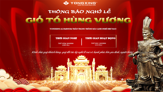 Thông báo lịch nghỉ lễ Giỗ Tổ Hùng Vương 2024
