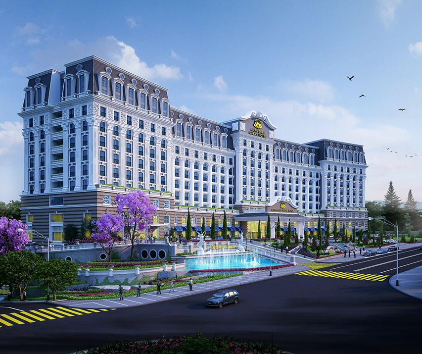 Nhôm Yongxing đồng hành dự án Merperle Dalat Hotel 1